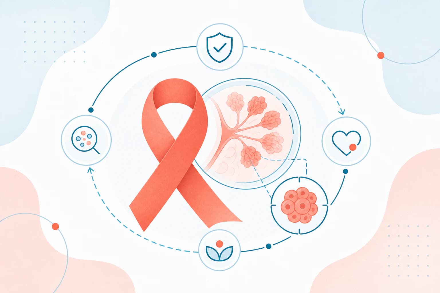 Breast cancer awareness ribbon